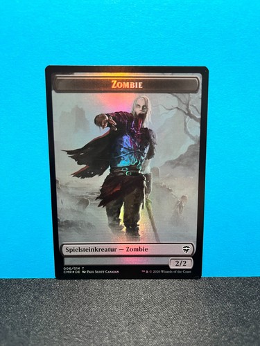 Foil zombie pietra da gioco - foil,