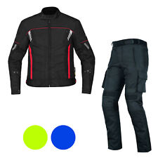 Nuova Tuta Moto Tessuto Giacca