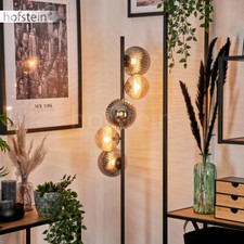 Lampada da terra moderna vetro