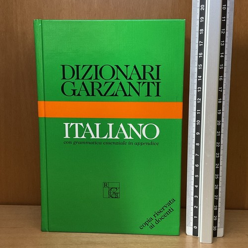 Dizionario garzanti italiano - dizionario,