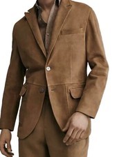 Blazer uomo elegante in vera
