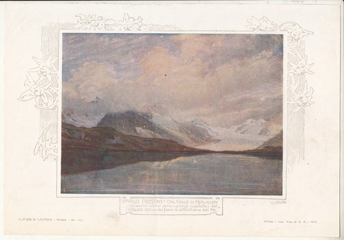 Antica stampa colori 1910 - antica,