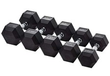 MANUBRI ESAGONALI GOMMATI 2 X