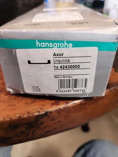 Hansgrohe 42430000 axor - hansgrohe,