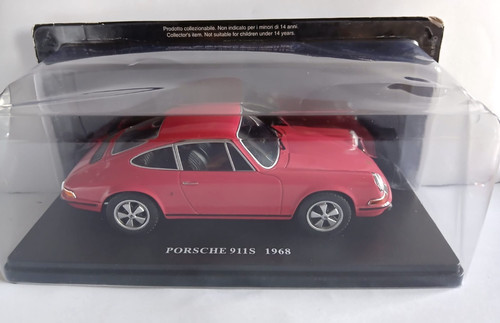 Die cast porsche 911s 1968 - porsche,