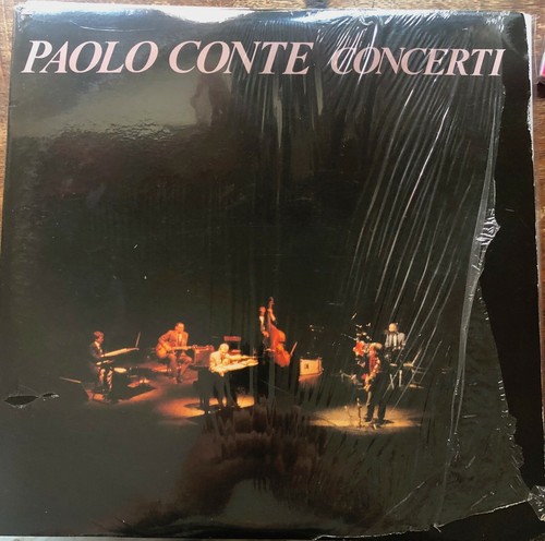 Paolo conte concerti 2xlp rare - paolo,
