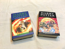 J.K. Rowling, Harry Potter lotto 2 libri, BLOOMSBURY FIRST EDITION