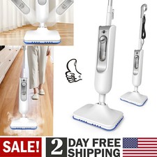 Nuovo Scopa a Vapore con Filo, 2500W Potente Pulitore Vaporiera per Pavimenti in Legno Duro 400ml