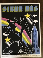 Poster concerto Sigur Ros