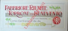 Fabbriche Riunite Torrone di