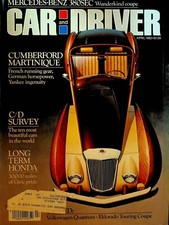 Car and Driver April 1982