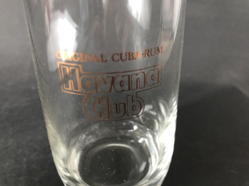 Havana club rum glas - rum, vintage