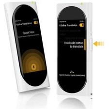 Trascrittore 2 in 1 AI Traduttore Dispositivo e Registratore Vocale, 100+ Lingue