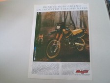 advertising Pubblicità 1987 MOTO MALAGUTI DUNE 50