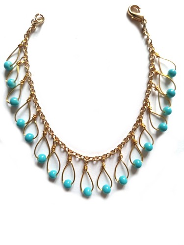 Bracciale metallo dorato - in,