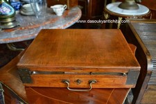 Antica valigia dell’artista in legno anni 30