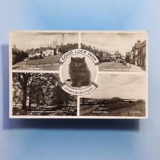 Marlborough Postcard 1961 Real