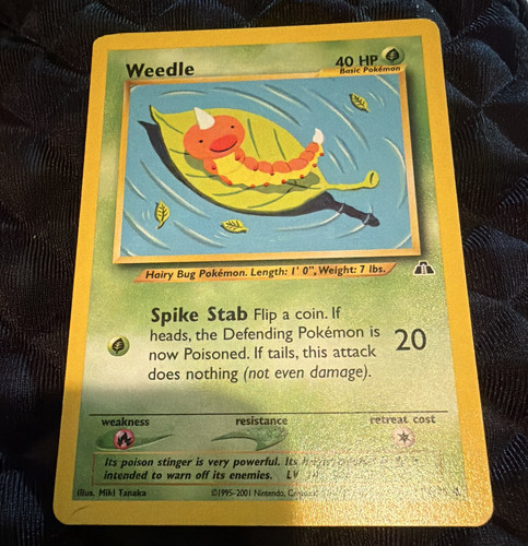 Weedle neo discovery - 70/75,