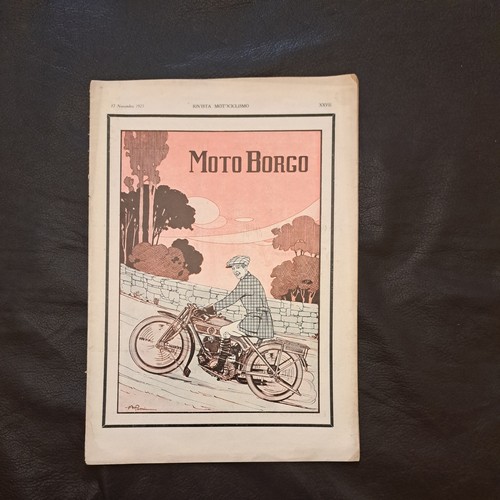 Fascicolo antica rivista - fascicolo, moto