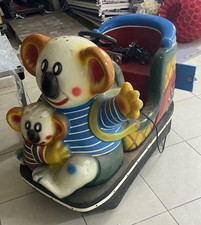 Giostrina a gettoni-  orso con cucciolo - Accende Ma non testata- GIOSTRA Gioco