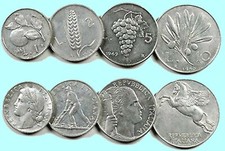 1-2-5-10 Lire dal 1948 al 1950