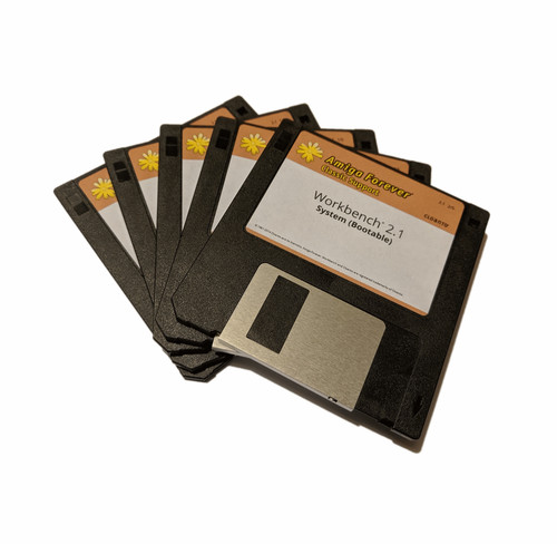 Amiga workbench os - 2.1,