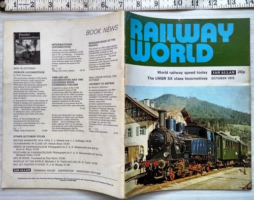 Railway world magazine - railway,