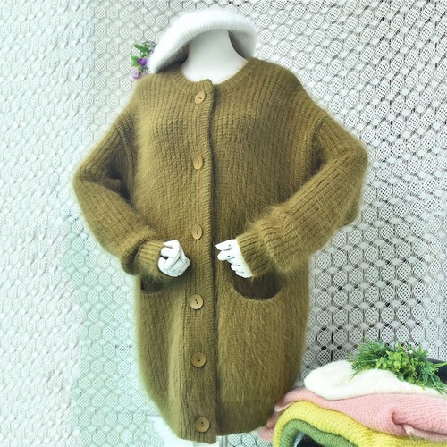 Cappotto maglione lungo donna