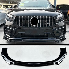 Front Splitter Spoiler Nero