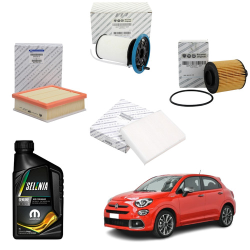 Kit tagliando fiat 500x 6 - kit, 1.6