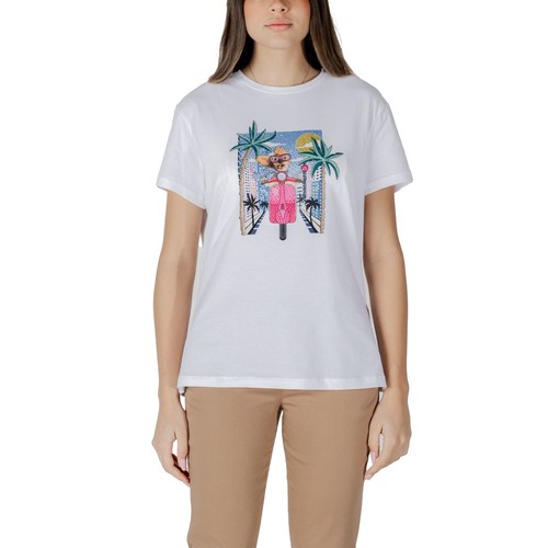 Shirt bianca cotone - t-shirt,