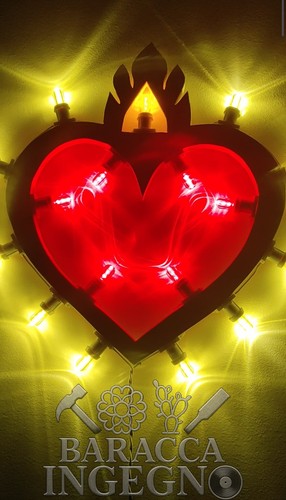 Luminarie salentine cuore - luminarie,