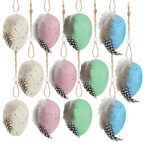 Uova pasquali decorative - uova, 12