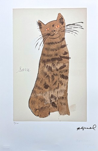 Andy warhol cat sam - cat,