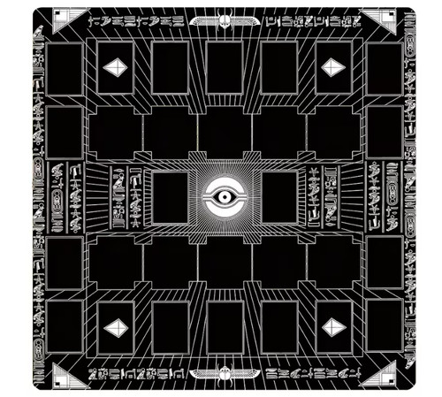 Yugioh player playmat black - yugioh, 2