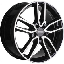 Cerchi in lega FONDMETAL KOROS 16" 6.5J 5x112 ET 43 57.1 GLOSSY BLACK MACHINED