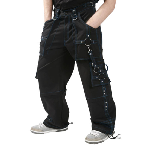Pantalone nero gotico - , punk