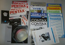 Lotto riviste Pentax Minolta Yashica Hasselblad Vivitar Tokina Fowanotizie foto