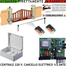 Centrale cancello automatico - centrale,
