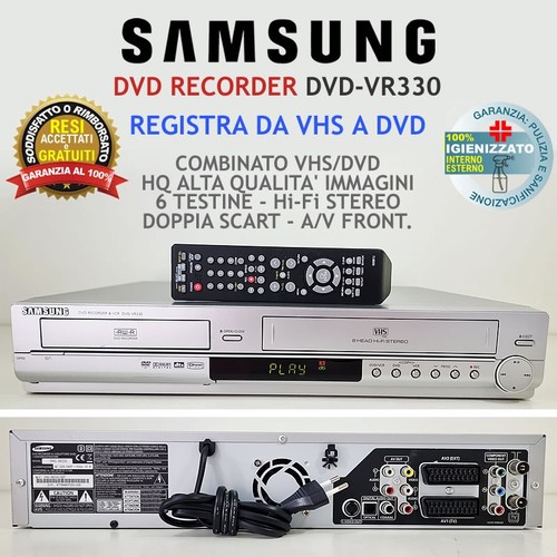 Videoregistratore combinato - videoregistratore,
