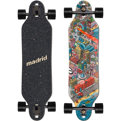 Longboard madrid city - longboard,