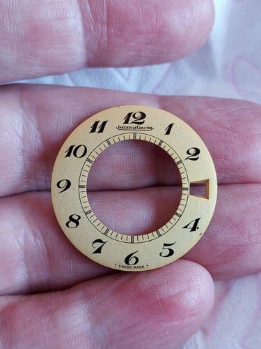 Jaeger lecoultre memovox dial - lecoultre,