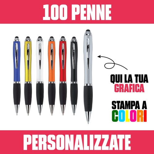100 penne personalizzate - penne,