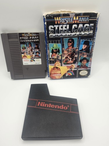 Wwf wrestlemania steel - steel, cage