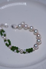 Bracciale perle acqua salata