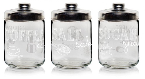 Set barattoli cucina in - set,