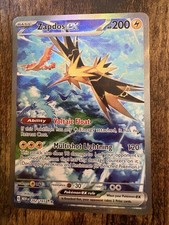 Zapdos ex 202/165 Scarlet &