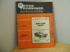 REVUE TECHNIQUE AUTOMOBILE