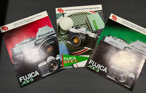 Brochure vendita fotocamera