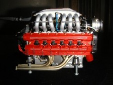 Pocher Scala 1/8 Ferrari Testarossa Motore Completo Transkit Aggiornamento Edizione Limitata